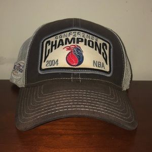 Pistons playoffs hat